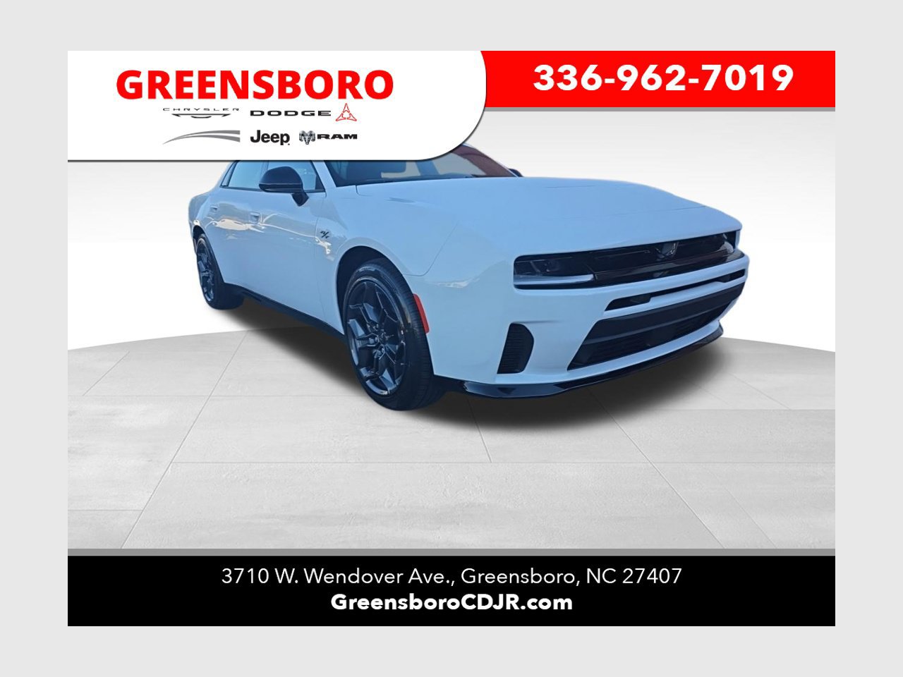 New 2027 Dodge Charger R/T w/ Blacktop Package AWD/4WD 360° Tour