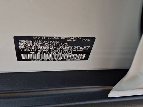 New 2026 Subaru WRX AWD/4WD image 17