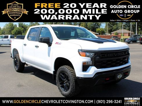 New 2026 Chevrolet Silverado 1500 Custom Trail Boss AWD/4WD image 1