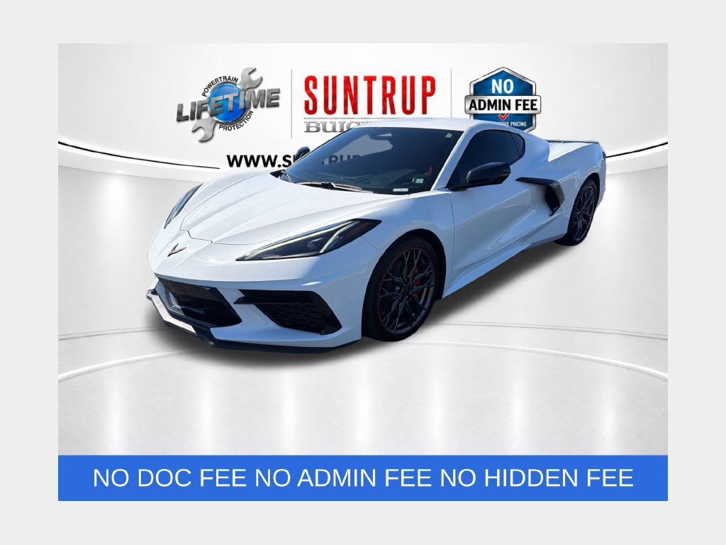 Used 2024 Chevrolet Corvette Stingray Coupe w/ Battery Protection Package RWD 360° Tour