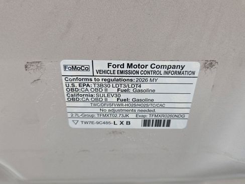 Used 2026 Ford F150 STX w/ Equipment Group 200A AWD/4WD image 23