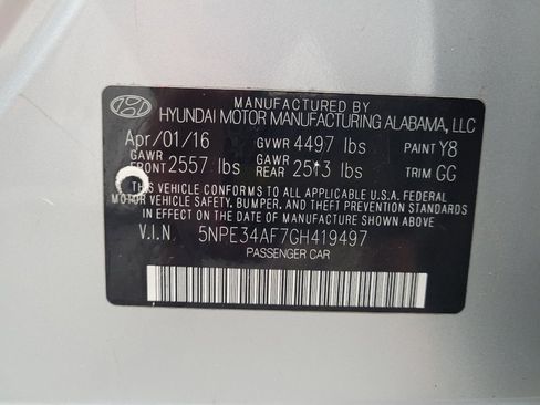 Used 2016 Hyundai Sonata Sport w/ Option Group 02 FWD image 33