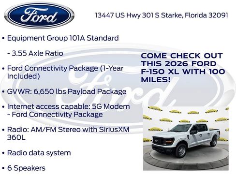 New 2026 Ford F150 XL AWD/4WD image 15