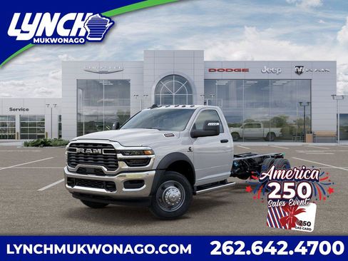 New 2026 RAM 5500 Tradesman w/ Chrome Appearance Group AWD/4WD image 1