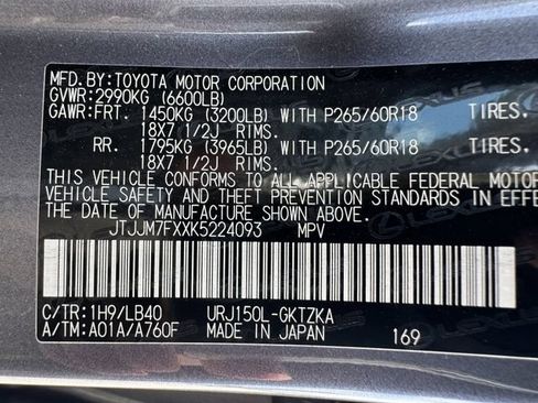 Used 2019 Lexus GX 460 Luxury AWD/4WD image 36