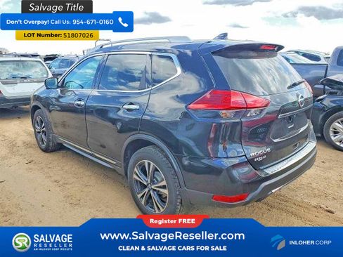 Used 2017 Nissan Rogue SL w/ SL Premium Package AWD/4WD image 3