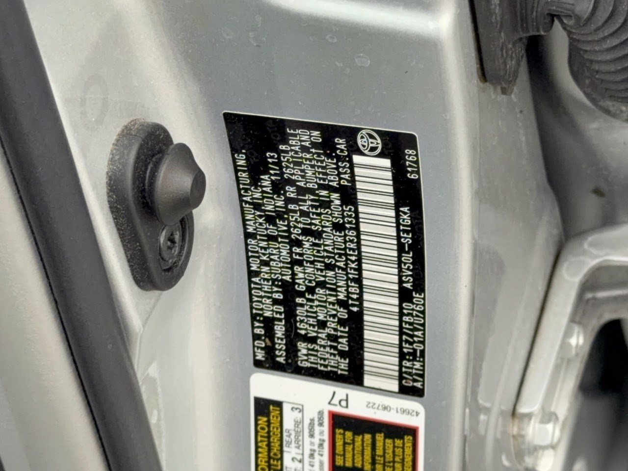 Used 2014 Toyota Camry XLE FWD image 32