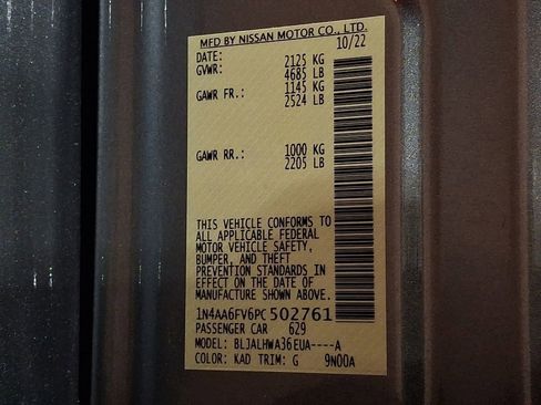 Used 2023 Nissan Maxima Platinum w/ Sport Mat Group image 24