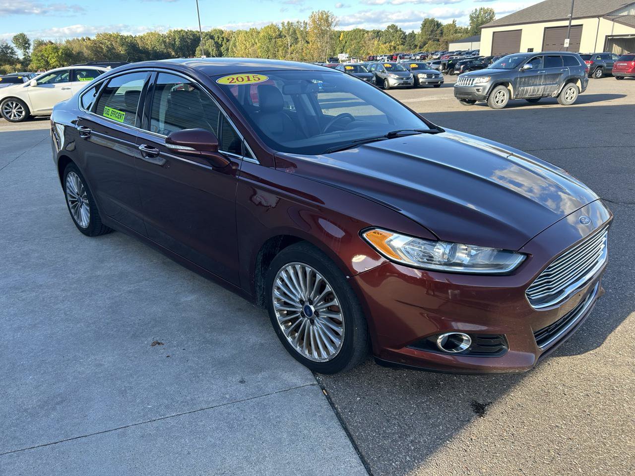 Used 2015 Ford Fusion Titanium FWD image 3