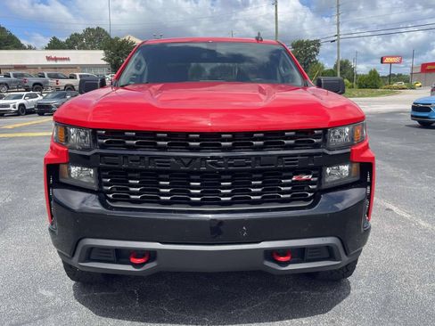 Used 2021 Chevrolet Silverado 1500 Custom Trail Boss w/ LPO, Dark Essentials Package AWD/4WD image 8