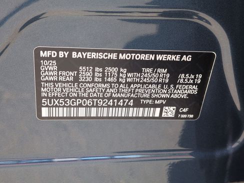 Used 2026 BMW X3 xDrive30i w/ Convenience Package AWD/4WD image 33