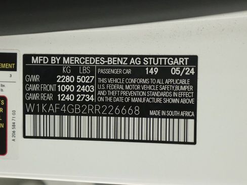 Certified 2024 Mercedes-Benz C 300 Sedan image 16
