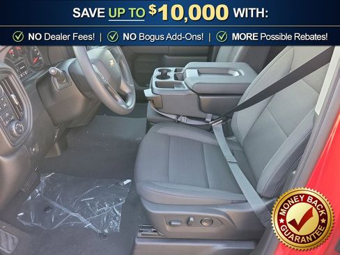 New 2026 Chevrolet Silverado 1500 Custom w/ Turbomax Blackout Package AWD/4WD image 14