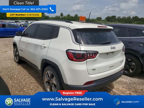 Used 2020 Jeep Compass Limited FWD image 3