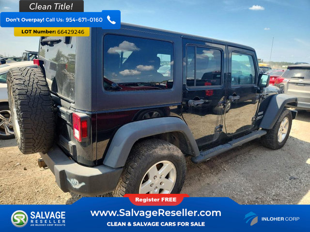 Used 2014 Jeep Wrangler Unlimited Sport w/ Dual Top Group AWD/4WD image 4