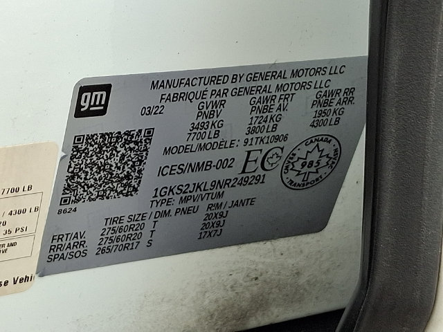 Used 2022 GMC Yukon XL Denali w/ Advanced Technology Package AWD/4WD image 35