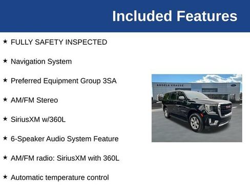 Used 2023 GMC Yukon SLE RWD image 5