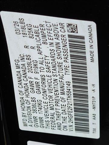 Used 2026 Honda Civic LX image 22