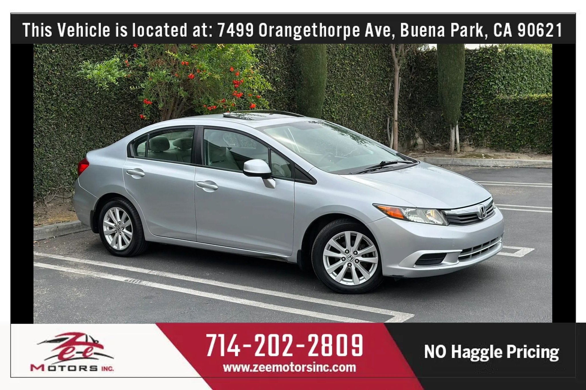 Used 2012 Honda Civic EX image 1