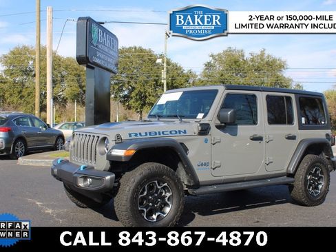 Used 2023 Jeep Wrangler Unlimited Rubicon 4xe image 1
