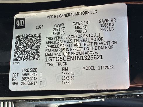 Used 2022 GMC Canyon Elevation w/ Elevation Premium Package RWD image 29