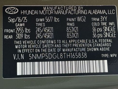 New 2026 Hyundai Santa Fe Calligraphy image 31