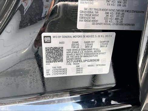 Used 2023 GMC Sierra 1500 AT4X AWD/4WD image 19