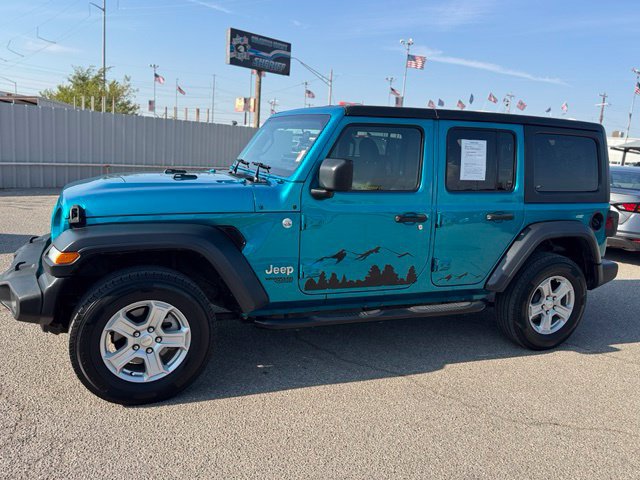 Used 2020 Jeep Wrangler Unlimited Sport S AWD/4WD image 3