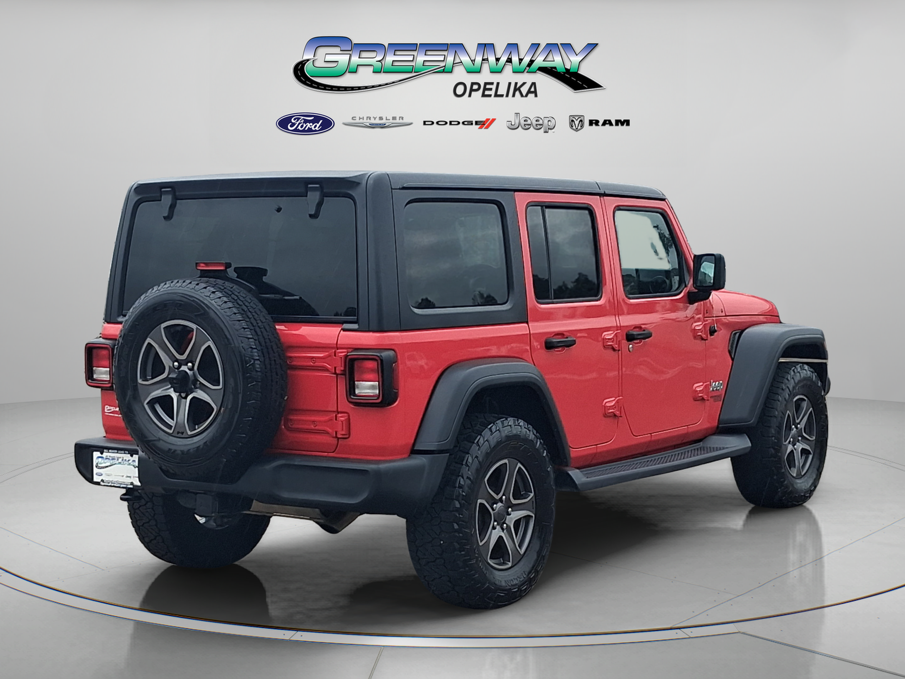 Used 2018 Jeep Wrangler Unlimited Sport S AWD/4WD image 7