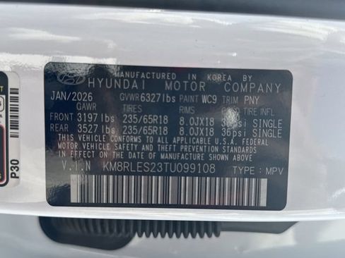 New 2026 Hyundai Palisade SEL AWD/4WD image 32