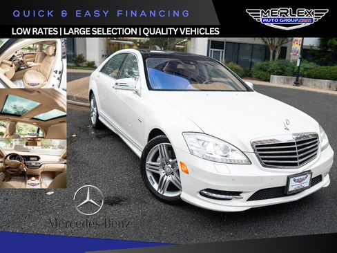 Used 2012 Mercedes-Benz S 550 4MATIC w/ Sport Pkg image 1