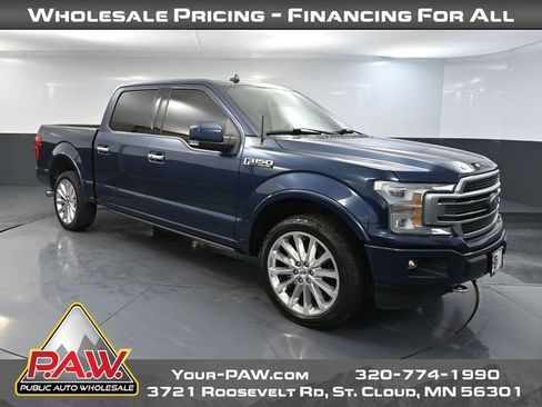 Used 2018 Ford F150 Limited w/ Trailer Tow Package AWD/4WD image 1