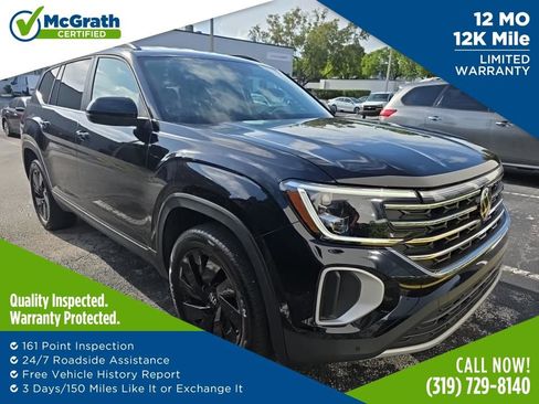 Used 2025 Volkswagen Atlas SE w/ Black Wheel Package AWD/4WD image 1