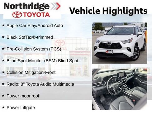 Certified 2025 Toyota Highlander XLE image 2