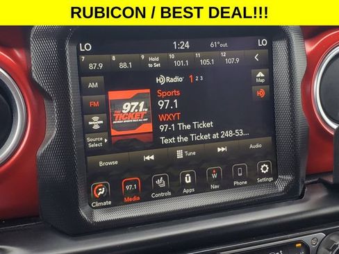 Used 2023 Jeep Gladiator Rubicon w/ LED Lighting Group AWD/4WD image 18