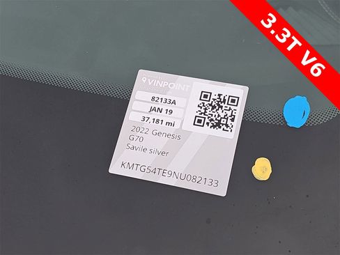 Used 2022 Genesis G70 3.3T image 25