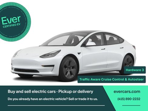 Used 2022 Tesla Model 3 Long Range AWD/4WD image 1