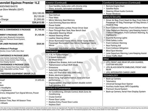 Used 2022 Chevrolet Equinox Premier AWD/4WD image 2