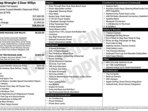 New 2026 Jeep Wrangler Unlimited Sport image 3