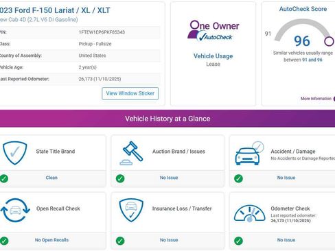 Used 2023 Ford F150 XLT w/ Equipment Group 302A High image 5