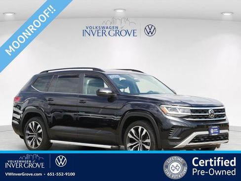 Certified 2022 Volkswagen Atlas SE AWD/4WD image 1