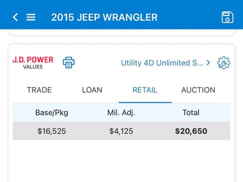 Used 2015 Jeep Wrangler Unlimited Sahara w/ Max Tow Package AWD/4WD image 22