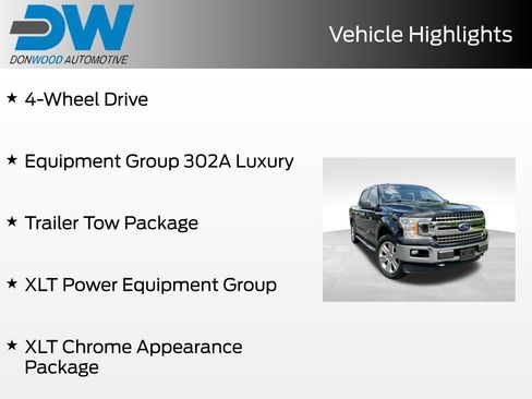 Used 2018 Ford F150 XLT w/ Equipment Group 302A Luxury AWD/4WD image 6