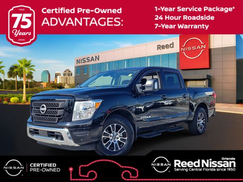 Certified 2023 Nissan Titan SV w/ SV Convenience Package RWD image 1