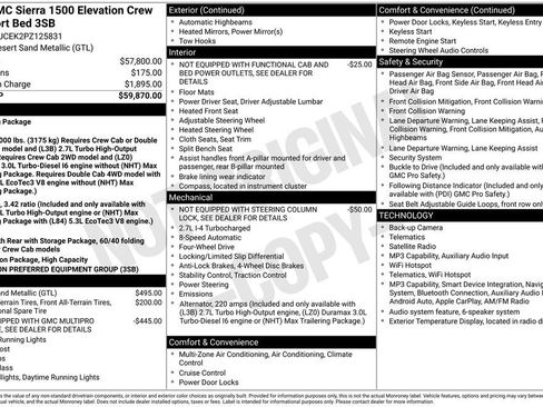 Certified 2023 GMC Sierra 1500 Elevation AWD/4WD image 32