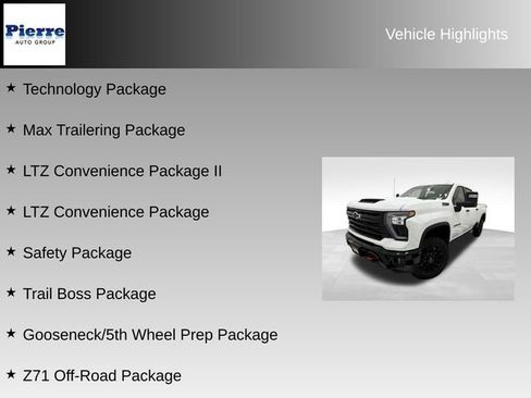 New 2026 Chevrolet Silverado 2500 LTZ w/ Trail Boss Package image 11