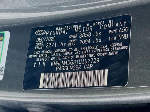 New 2026 Hyundai Elantra Sport w/ Cargo Package FWD image 7