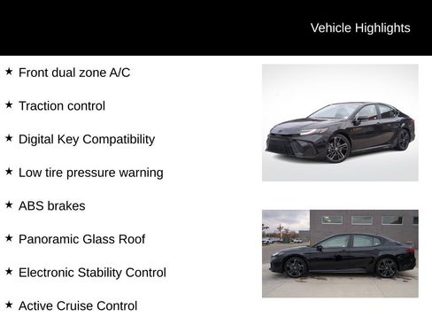 Used 2025 Toyota Camry XSE image 20