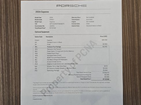 New 2026 Porsche Cayenne image 29