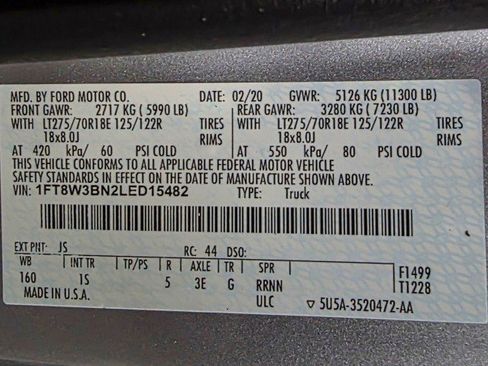 Used 2020 Ford F350 XL w/ STX Appearance Package image 41